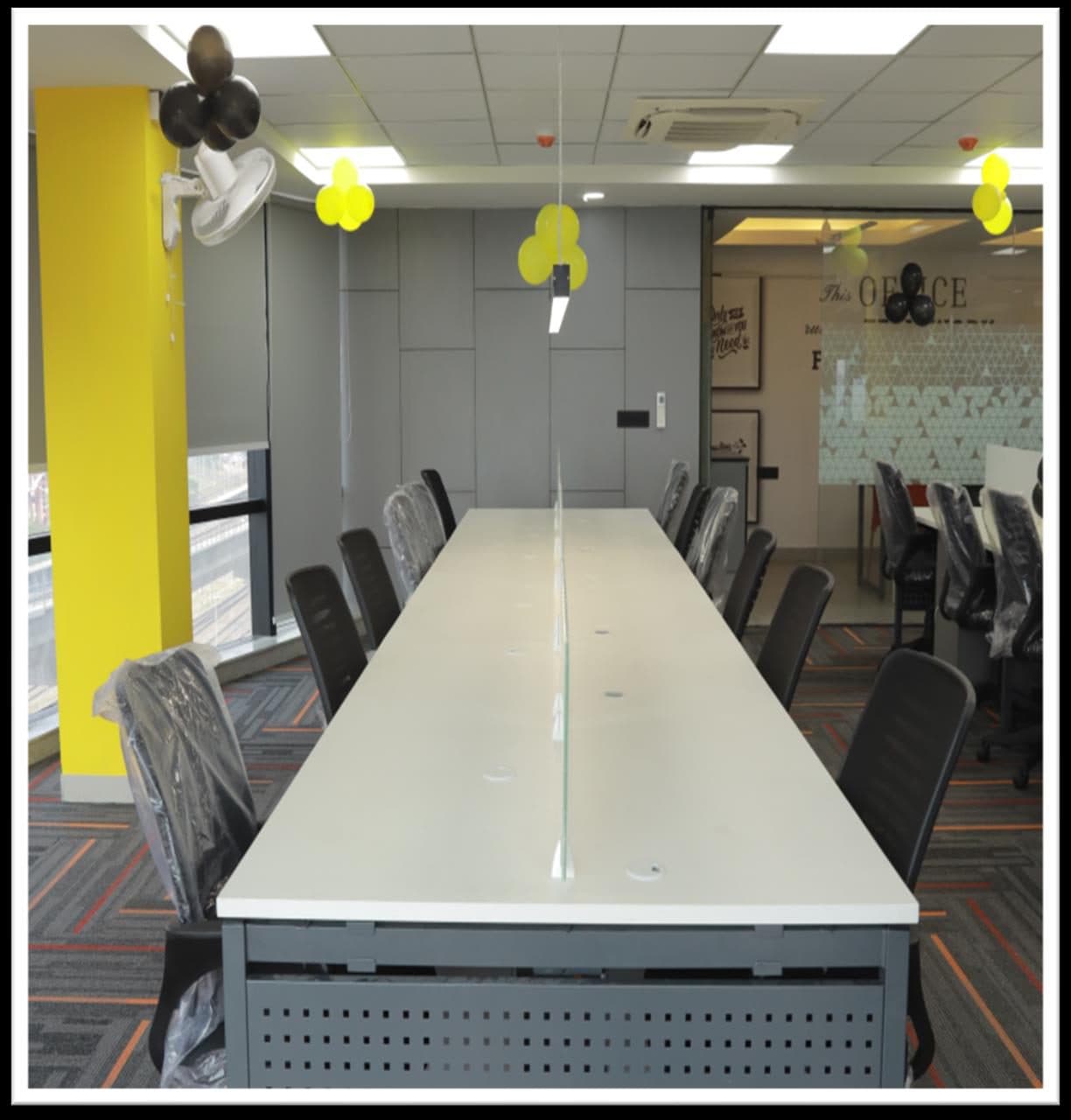 Conference room at Aavas Financiers, Rajasthan