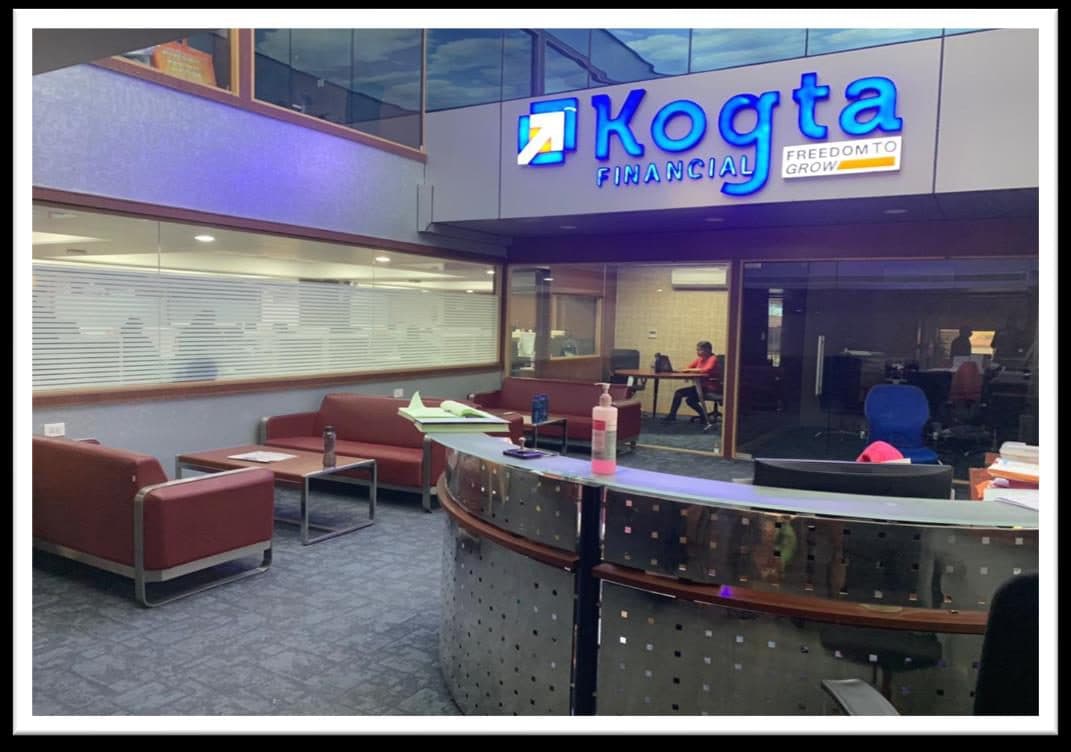 Kogta Financial corporate office interior