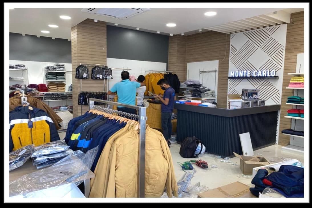 Retail interior fit-out delivered by CMA Turnkey