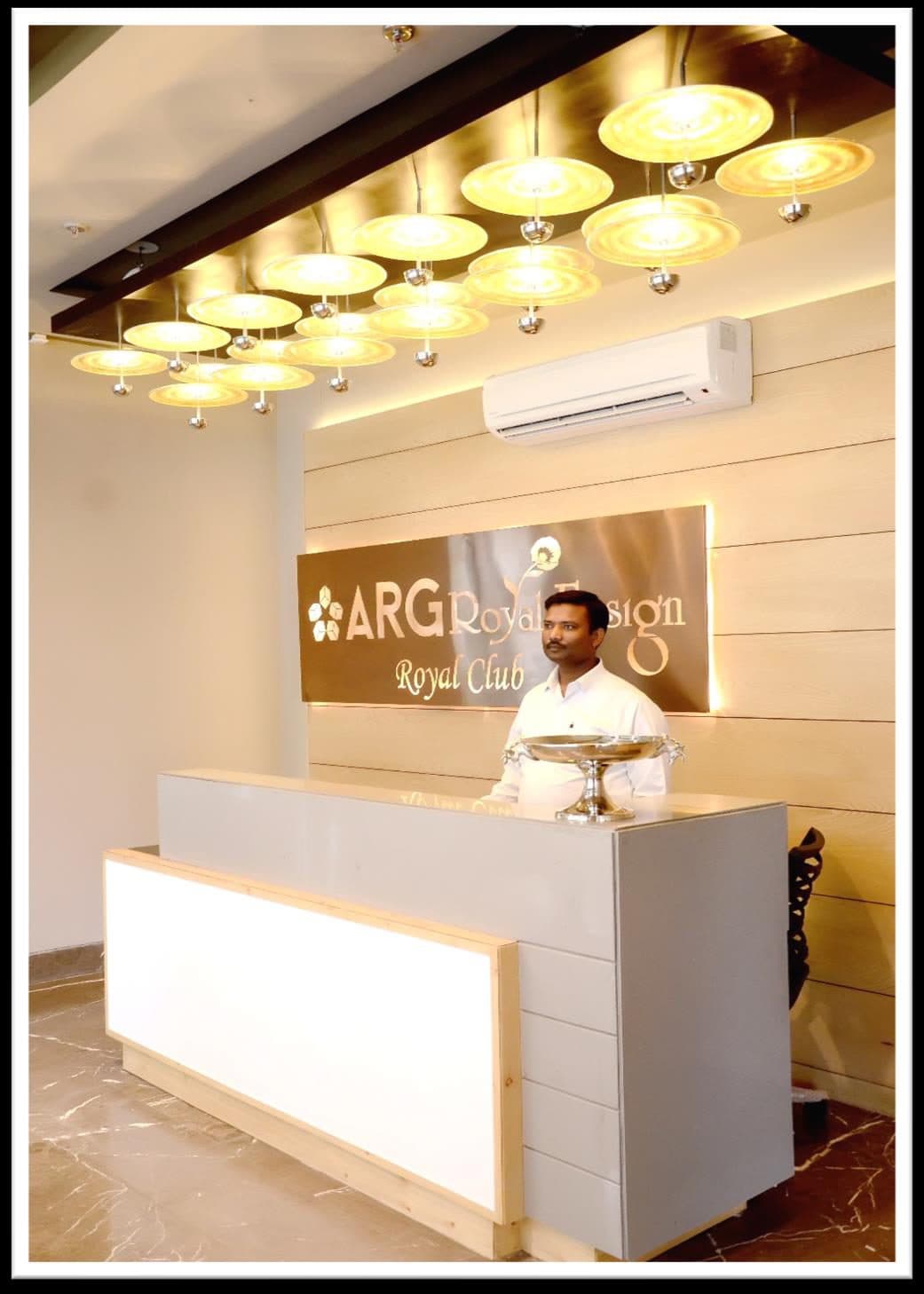 ARG Group reception and lounge, Jaipur